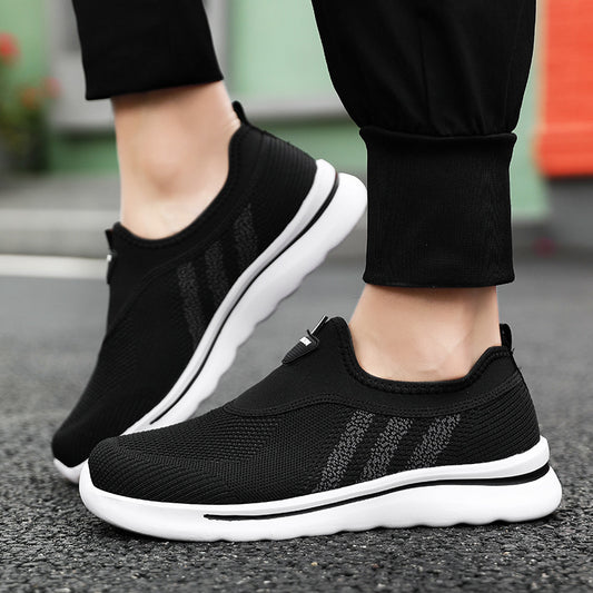 Men's Slip-On Shoes with Soft, Non-Slip Bottom