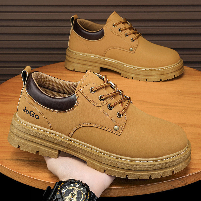 Breathable, Non-Slip, Wear-Resistant Leisure Cargo Boots for Labor Protection