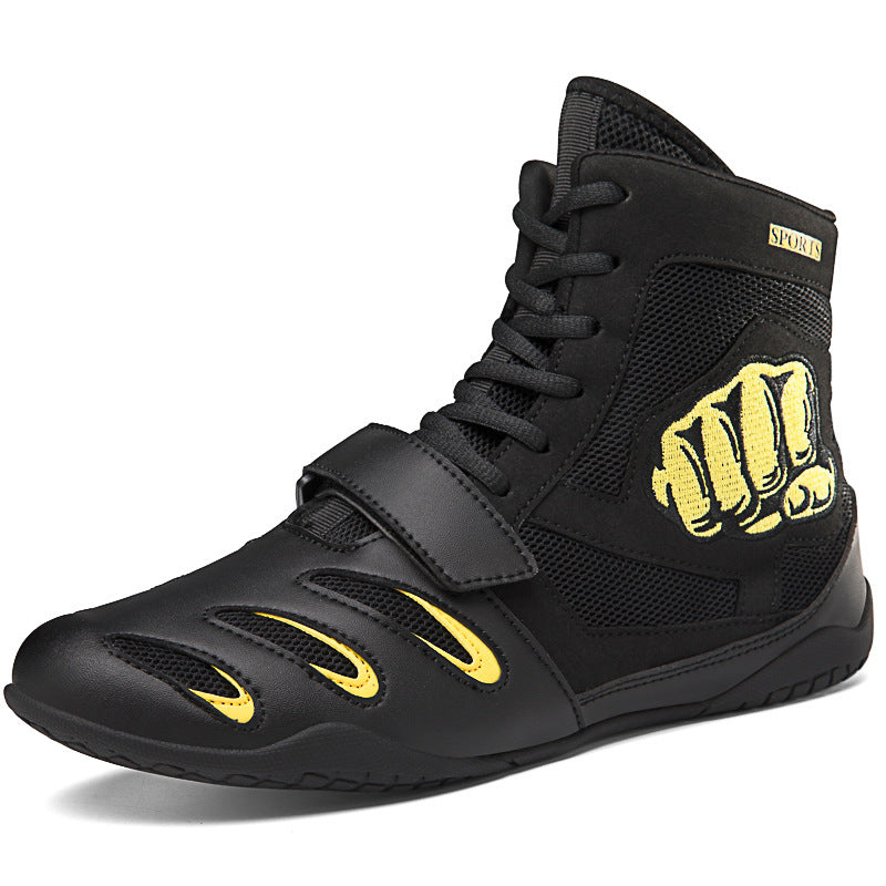 Ultra-Light, Non-Slip, Breathable Boxing and Wrestling Fighting Shoes