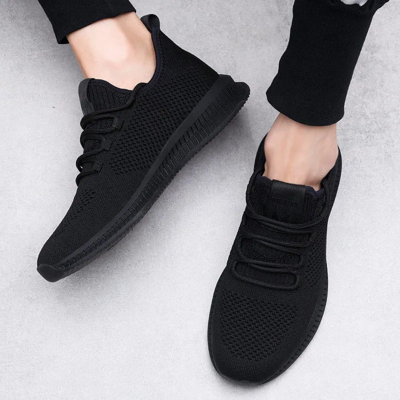 Fly Woven Mesh Breathable Casual Sneakers for Men