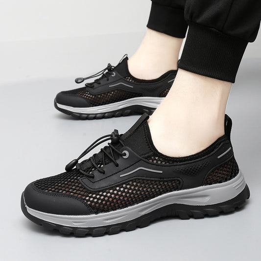 Men's Breathable Mesh Shoes for Sports and Wading