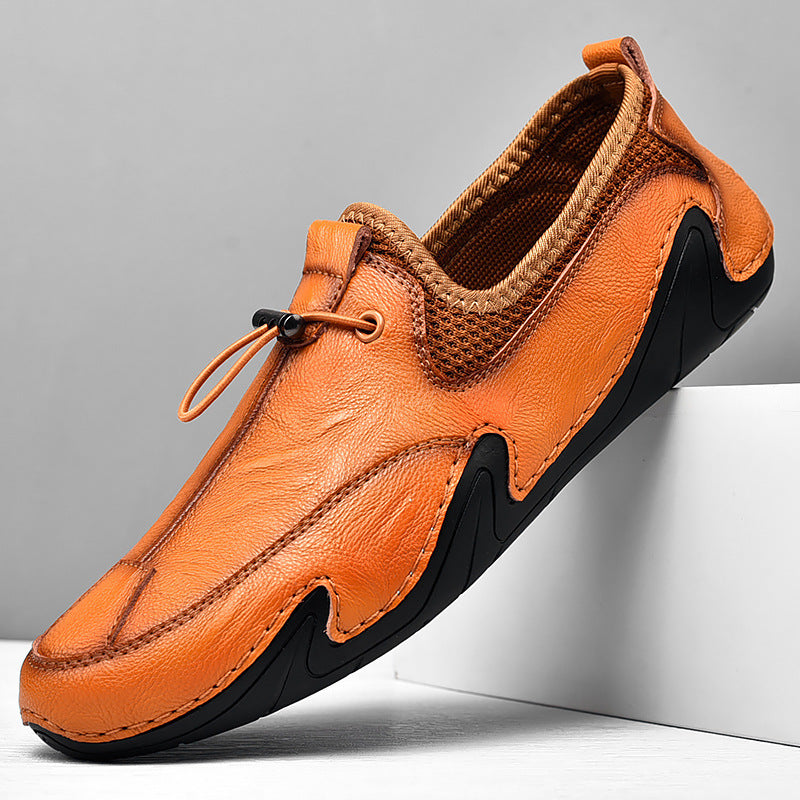 Fashionable Sports Shoes for Men, Plus Size with Hollow-Out Design