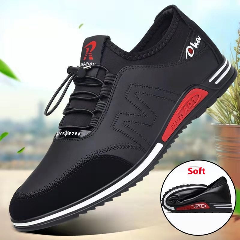 Men's Business Casual Sneakers with Breathable Soft Sole