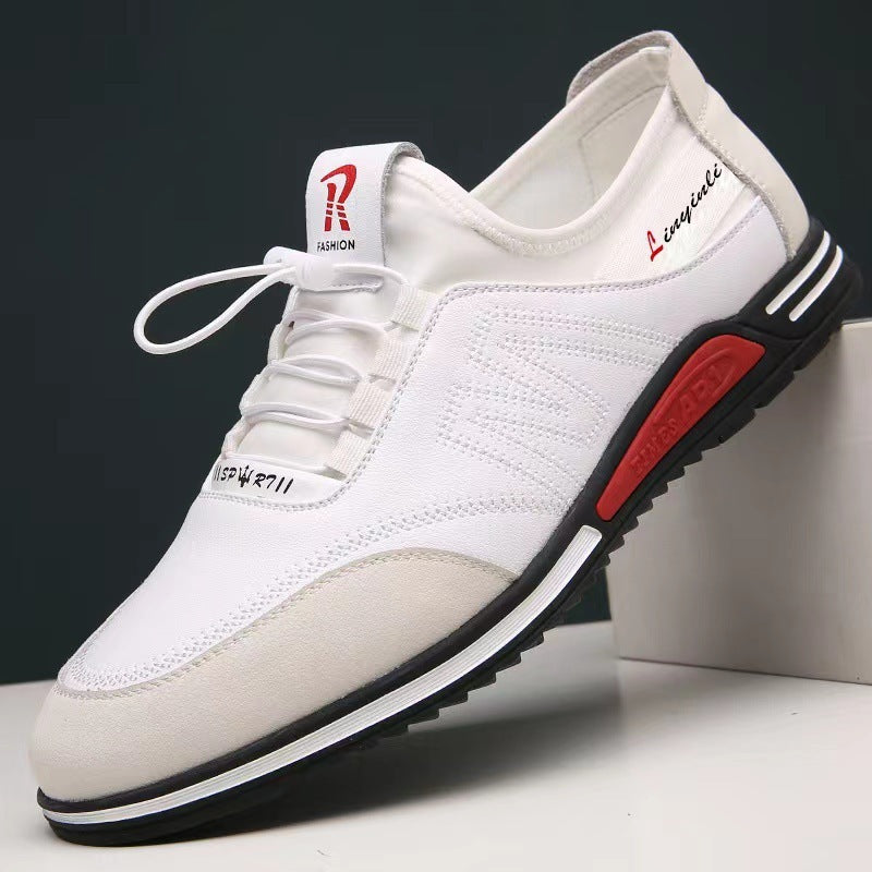 Men's Business Casual Sneakers with Breathable Soft Sole