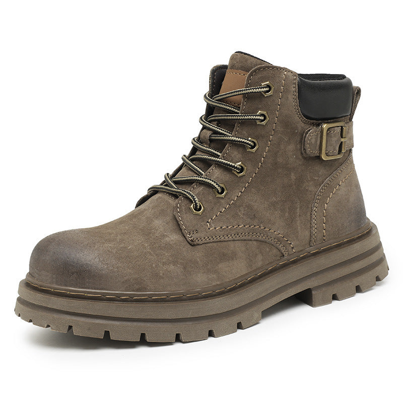 Men's Retro British Style Martin Boots for Autumn and Winter