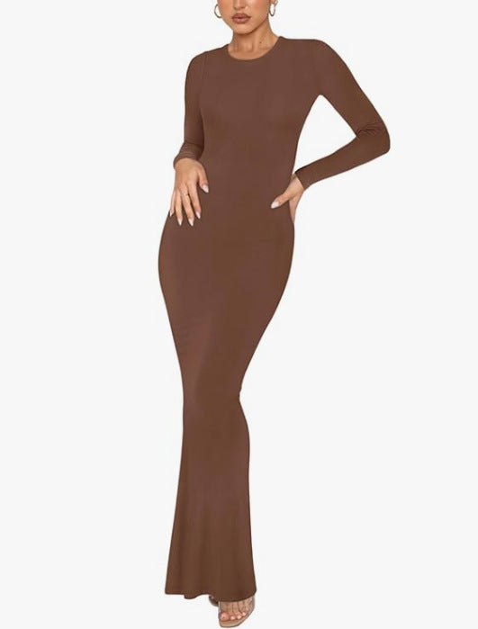 Women's Elegant Long Sleeve Tight Dress