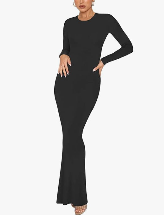 Women's Elegant Long Sleeve Tight Dress