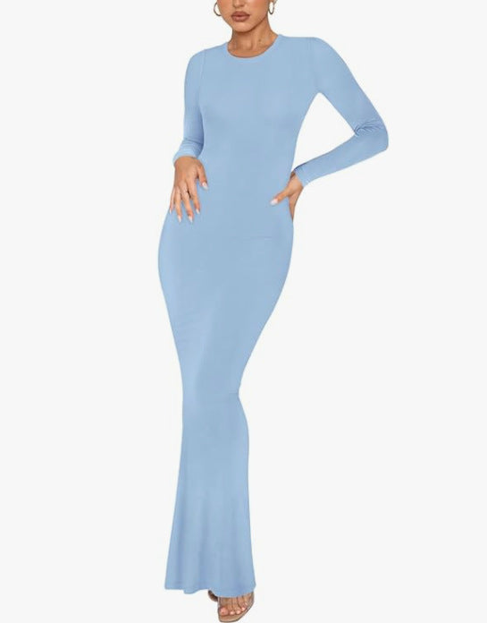 Women's Elegant Long Sleeve Tight Dress