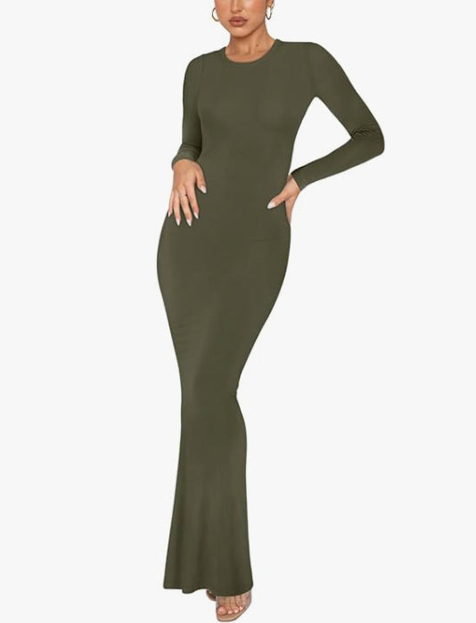 Women's Elegant Long Sleeve Tight Dress