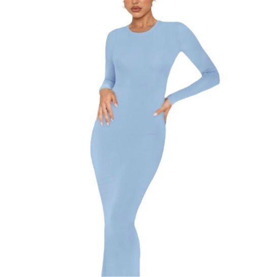 Women's Elegant Long Sleeve Tight Dress