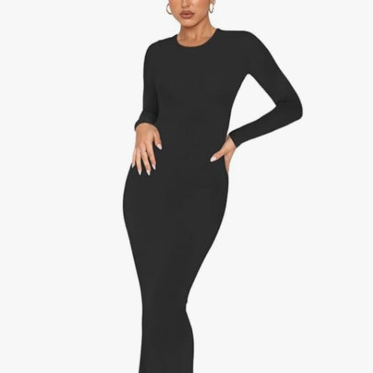 Women's Elegant Long Sleeve Tight Dress