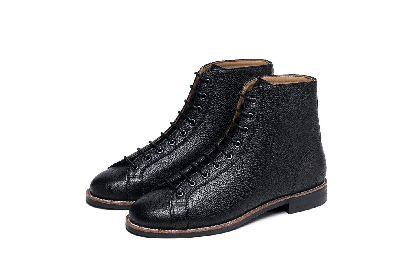 Men's Height-Increasing Square-Toe High-Top Martin Boots