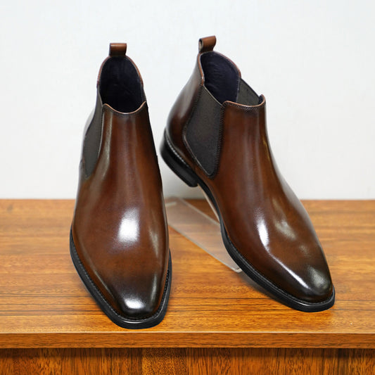 Men's Vintage Handmade Leather Chelsea Boots