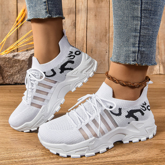 Women's Fashionable Mesh Breathable Shoes – Lightweight and Comfortable