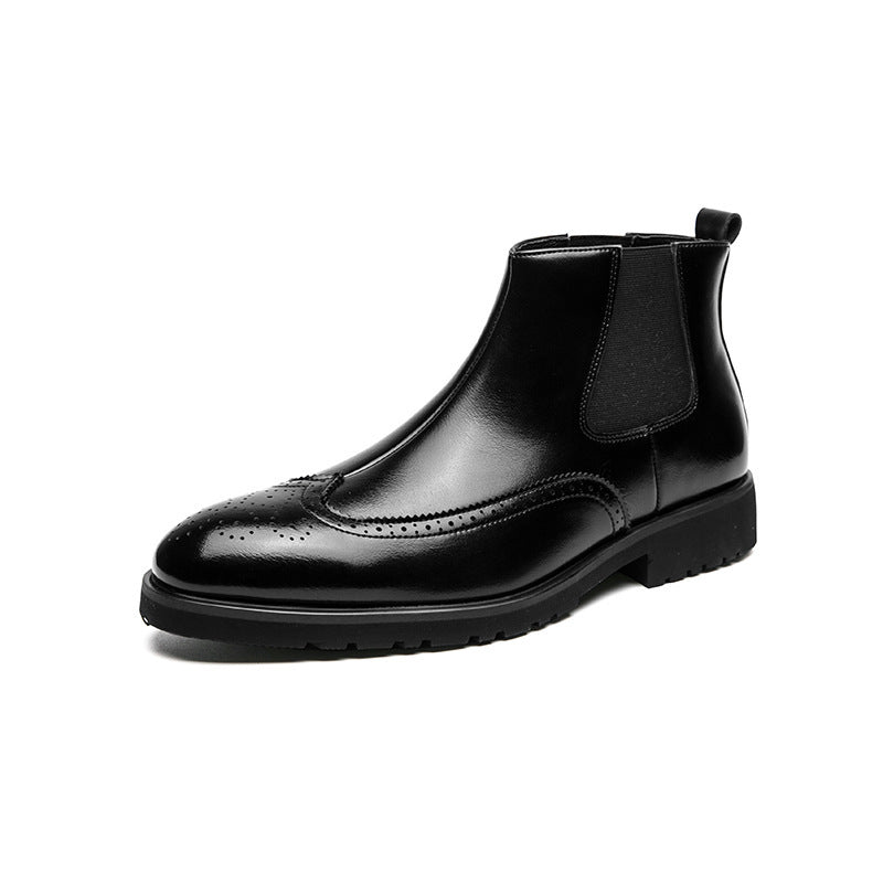 Fashionable Martin Chelsea Boots for Men, Cross-Border