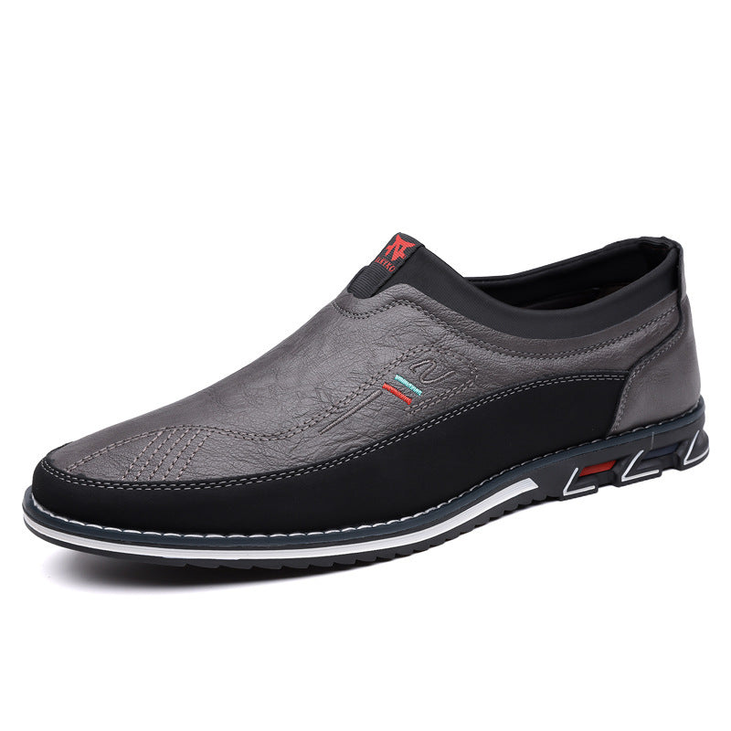 Men's Casual Business Shoes - Comfortable, Fashionable, and Available in Large Sizes