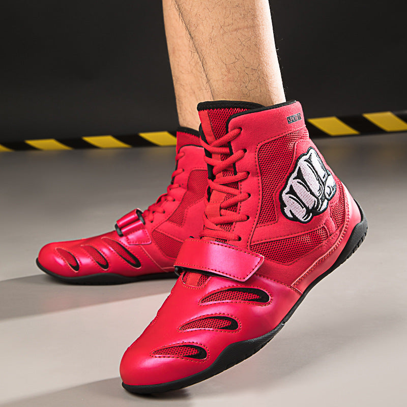 Ultra-Light, Non-Slip, Breathable Boxing and Wrestling Fighting Shoes