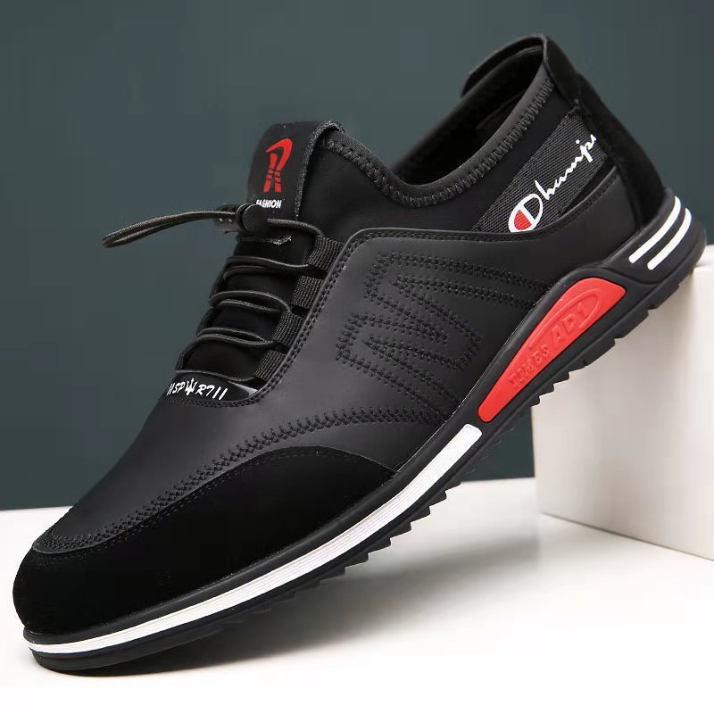 Men's Business Casual Sneakers with Breathable Soft Sole