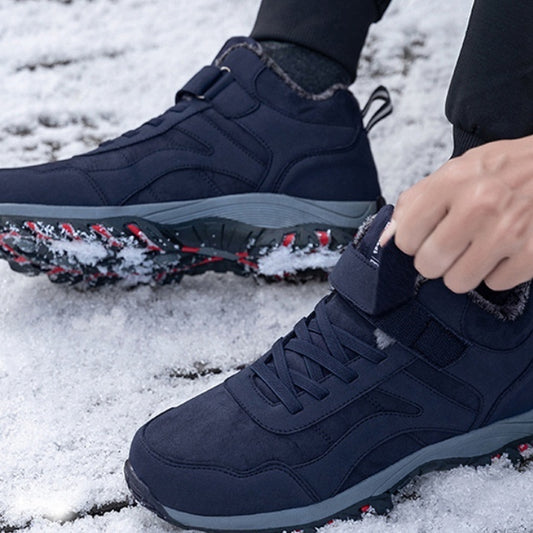 Winter Warm Fleece-Lined Waterproof Thickened Sneakers